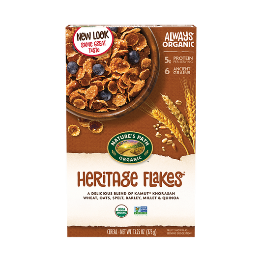 Nature's Path // Organic Heritage Flakes