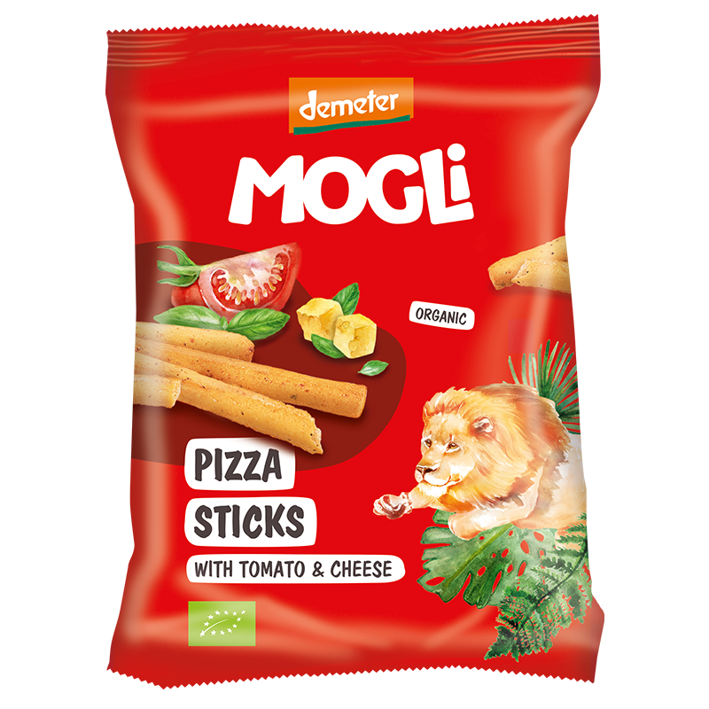 Mowgli // Organic Pizza Sticks with Cheese and Olive Oil