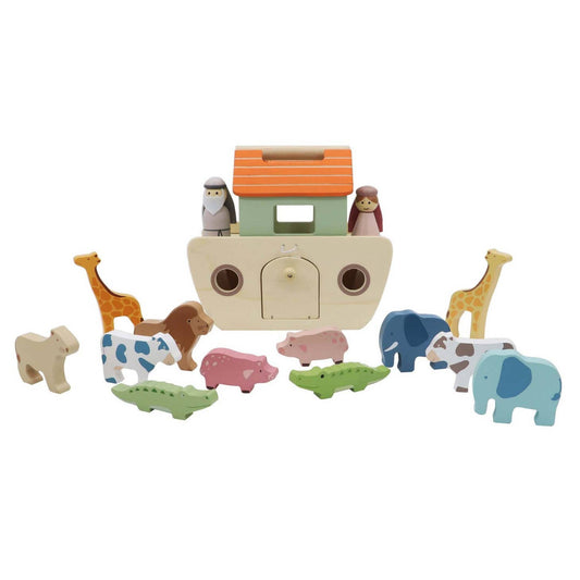 Wooden Noah's Ark Playset