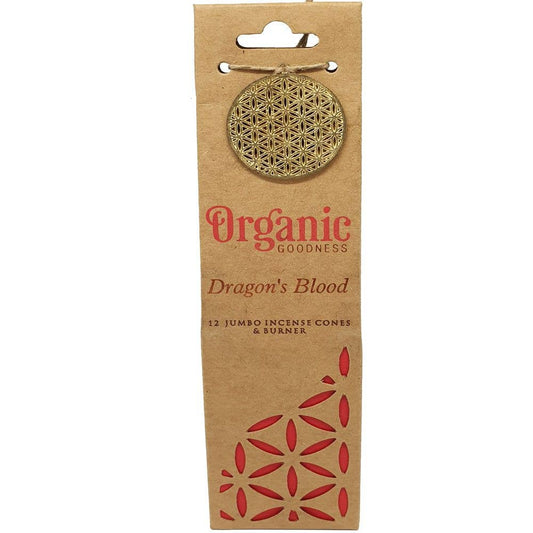 INCENSE CONES - ORGANIC GOODNESS Dragons Blood