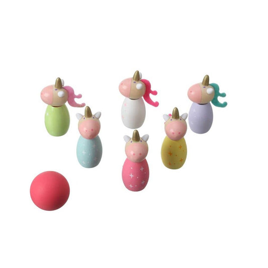 Unicorn Bowling Set