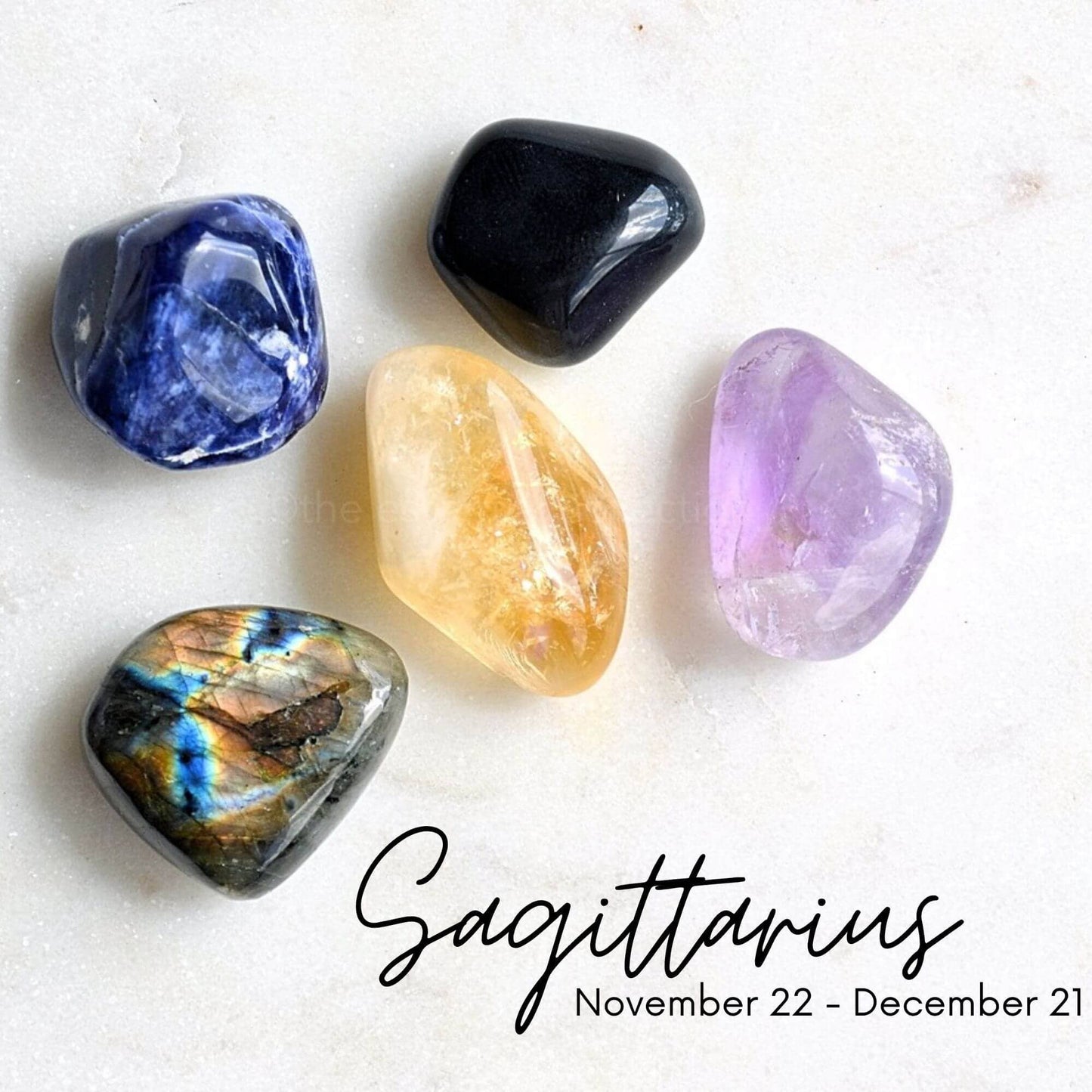 Sagittarius Crystal Kit