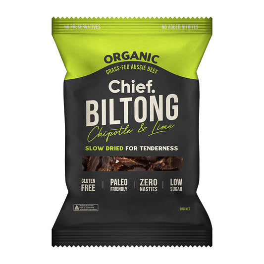 Chief Nutrition // Organic Grass Fed Biltong