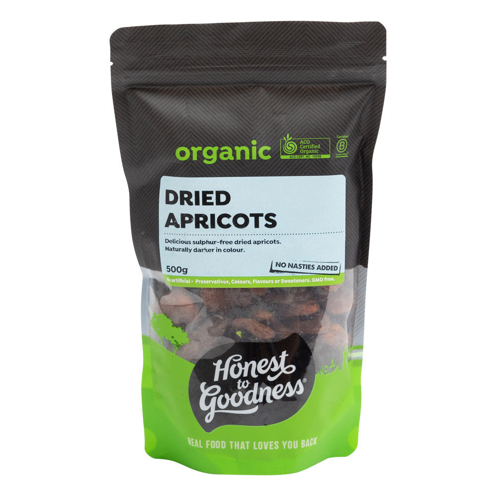 Honest To Goodness Organic Dried Apricots