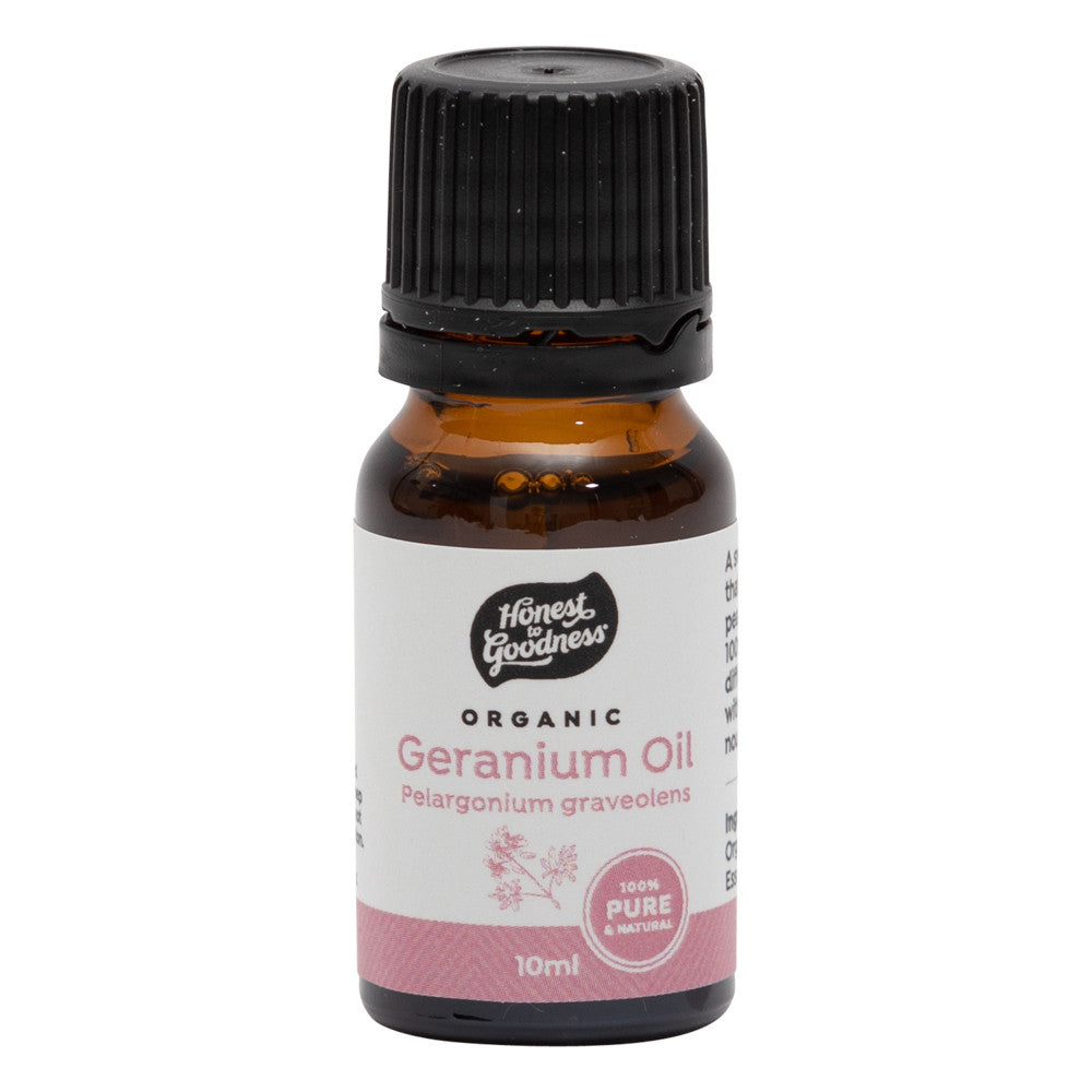 Honest To Goodness Organic Geranium Essential Oil 10ml