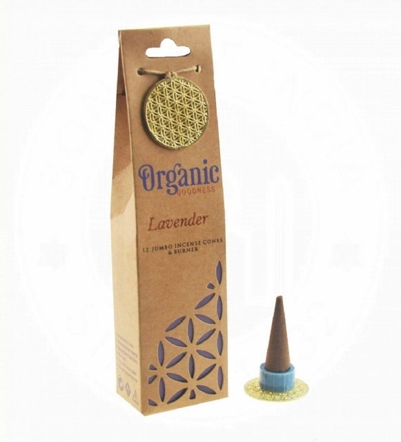 Organic Goodness Incense // Jumbo Cones