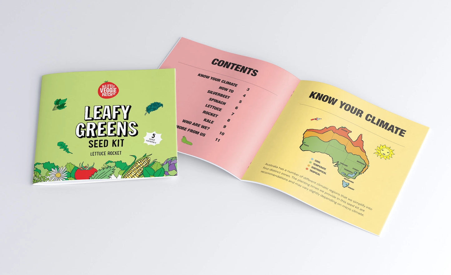 Leafy Greens Seed Kit