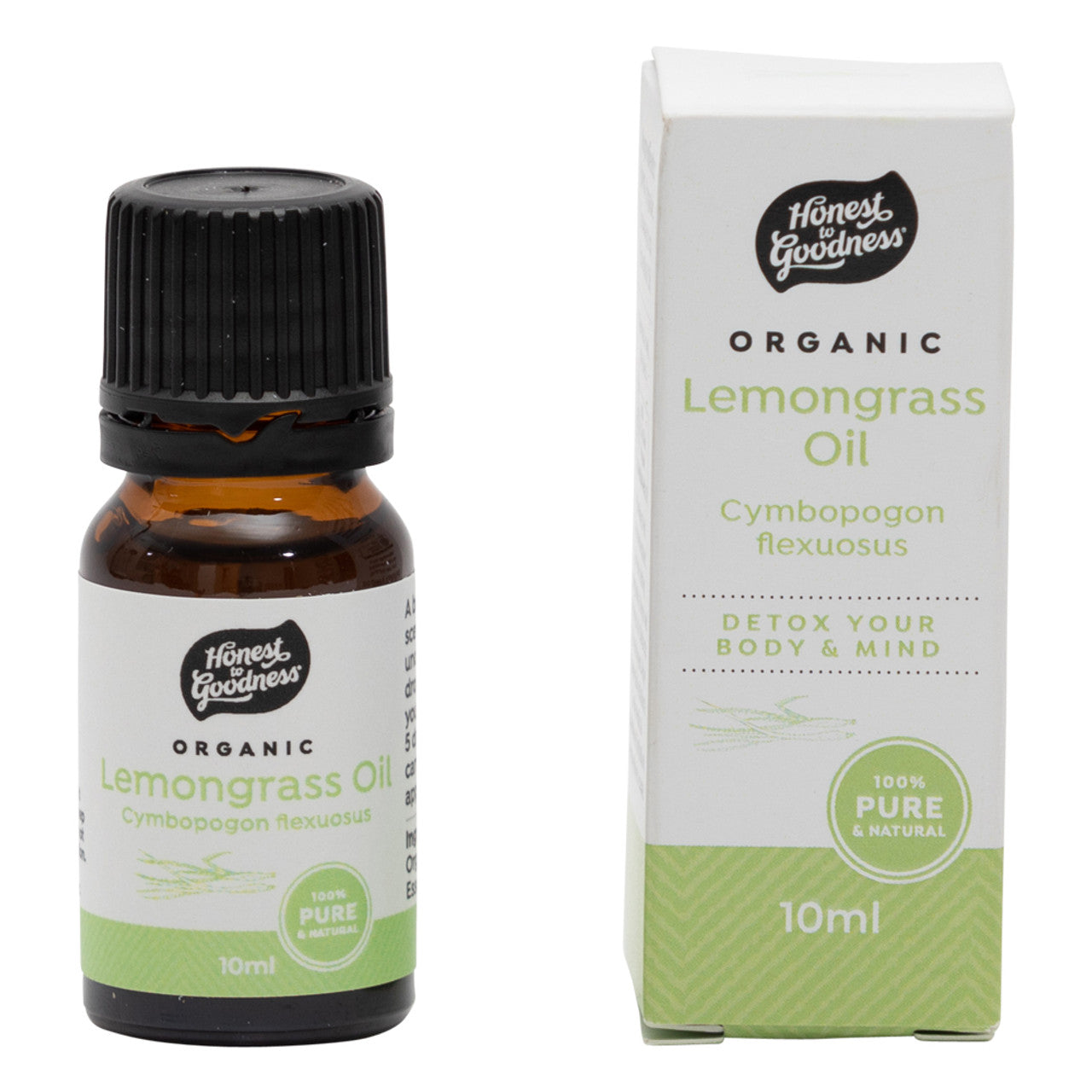 Honest To Goodness Organic Lemongrass Essential Oil 10ml