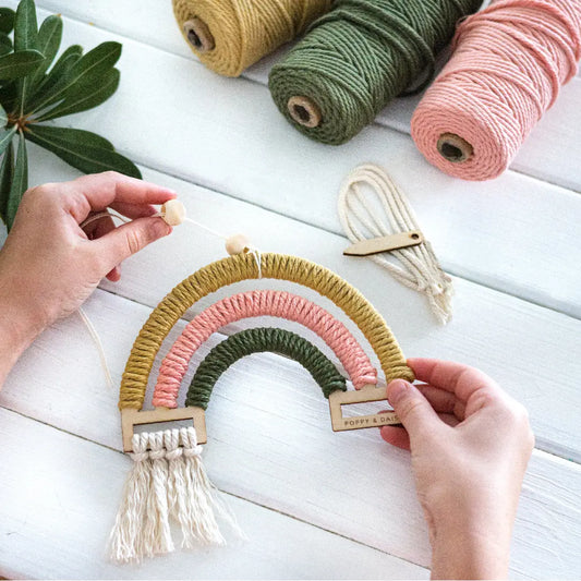 Macrame Rainbow Kit