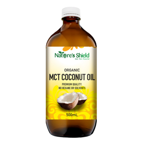 Natures Shield /// Organic MCT Coconut Oil