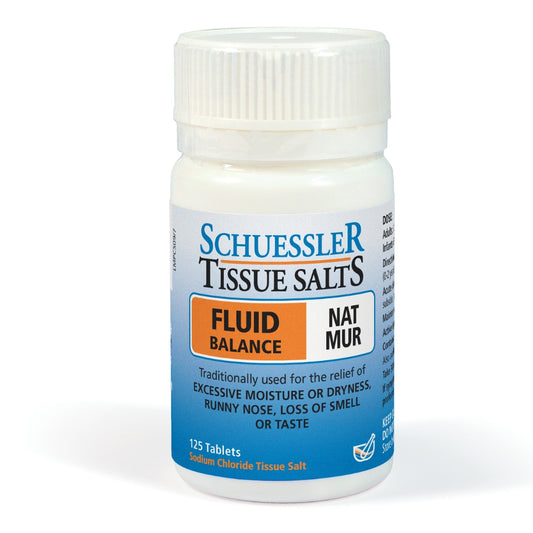 Schuessler Tissue Salts // Nat Mur