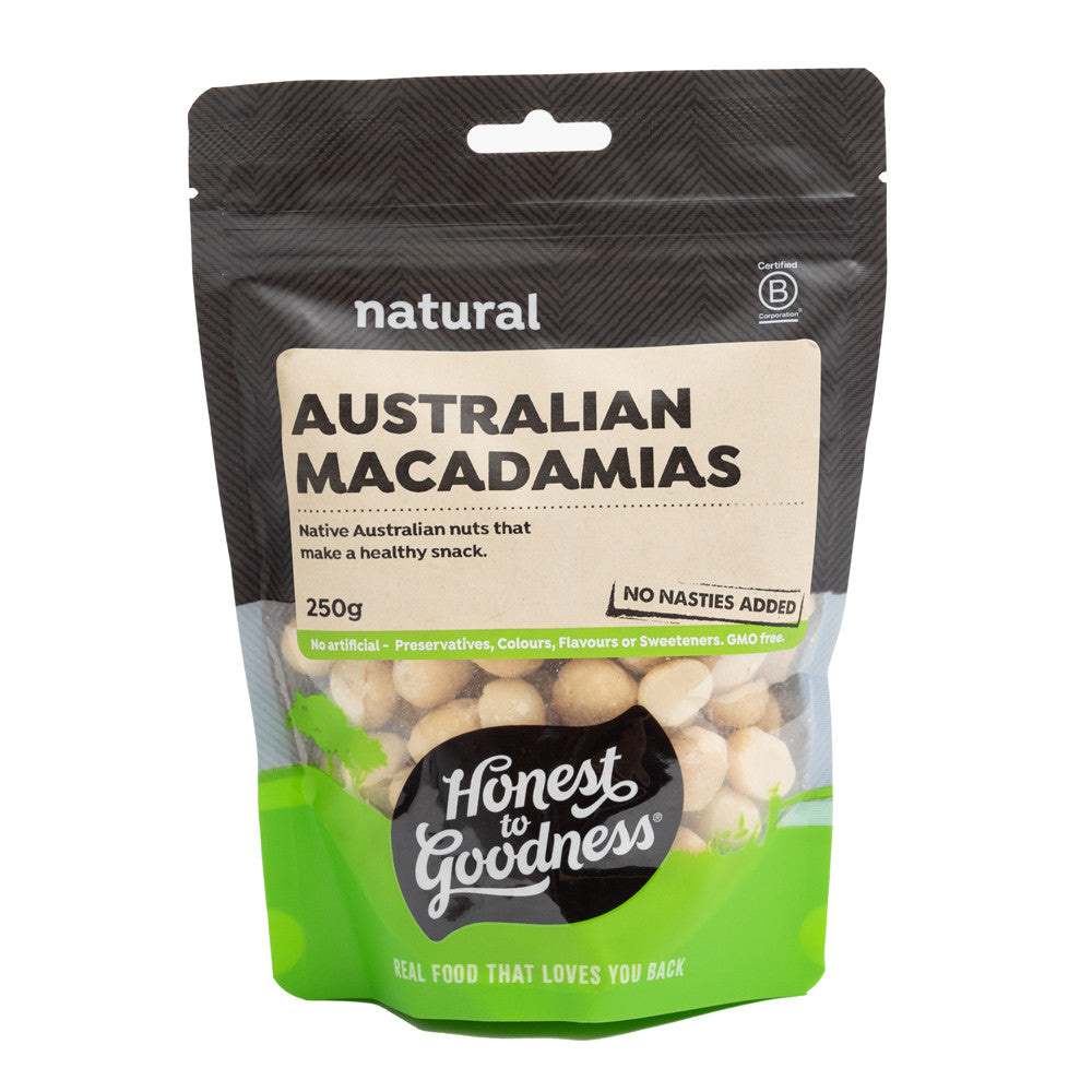 Honest To Goodness Australian Macadamia Nuts Raw