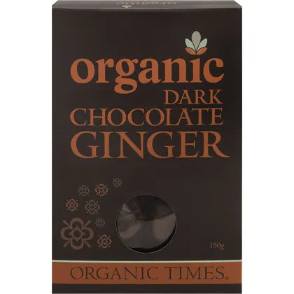 Organic Times Chocolate Ginger // Dark