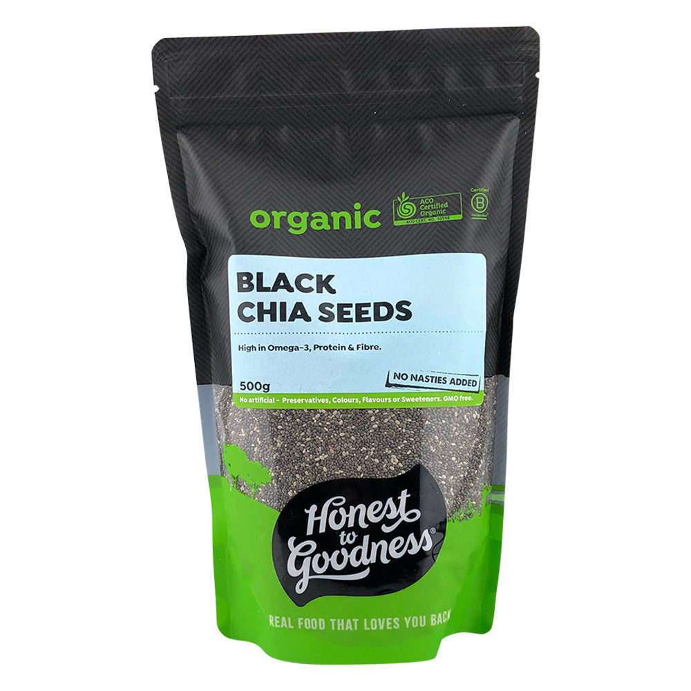 Honest To Goodness Organic Black Chia Seeds