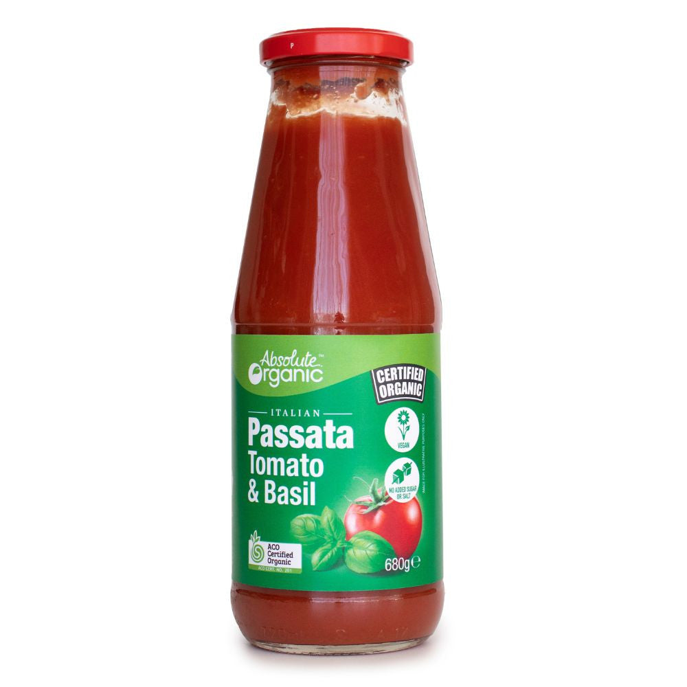 Absolute Organic Passata Tomato & Basil