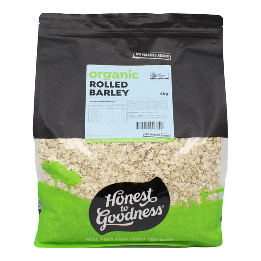 Honest To Goodness Organic Rolled Barley