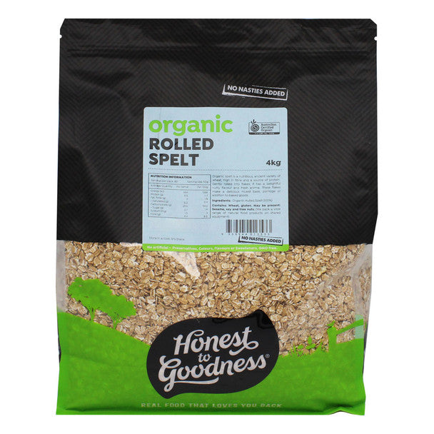 Honest To Goodness Organic Rolled Spelt