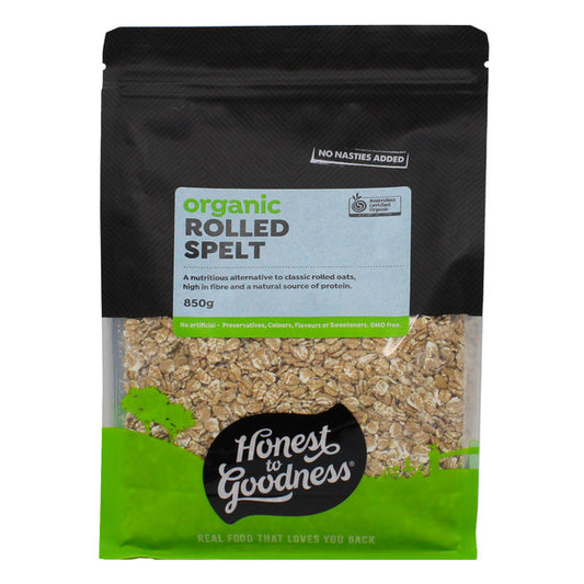 Honest To Goodness Organic Rolled Spelt