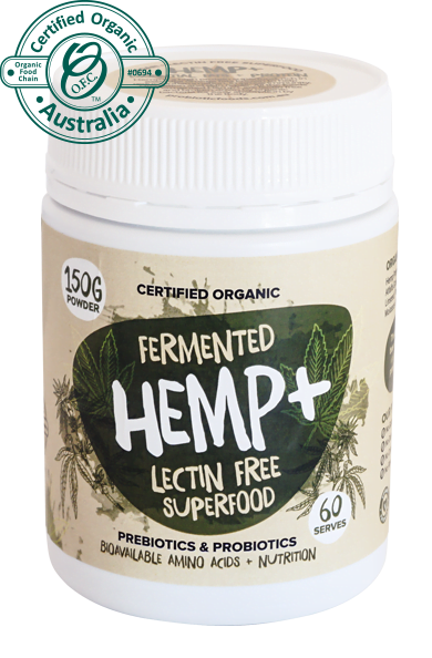 PROBIOTIC FOODS // FERMENTED HEMP+