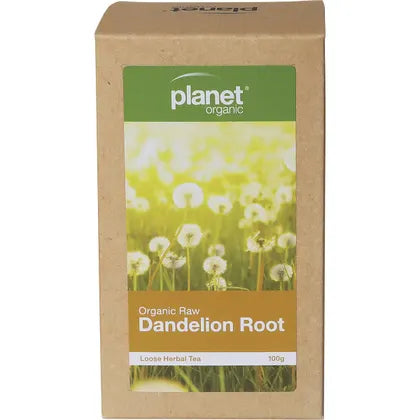 Planet Organic // Raw Dandelion Root Herbal Loose Leaf Tea