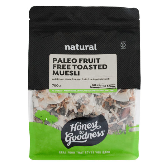 Honest To Goodness Paleo Fruit Free Toasted Muesli