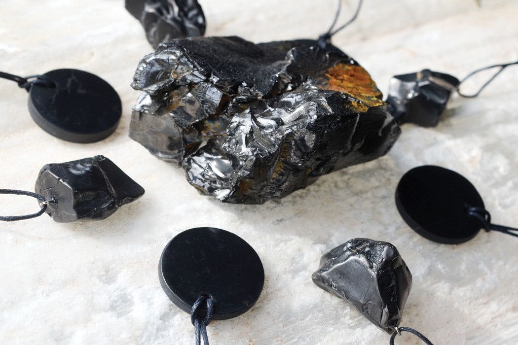 Shungite Pendants