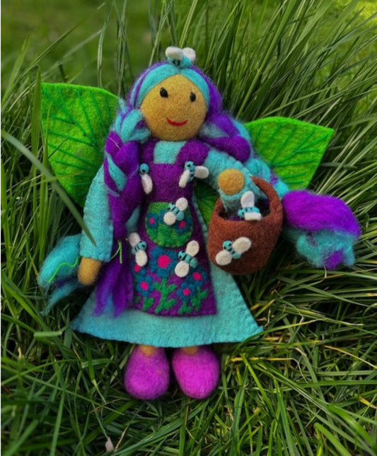 Blue Bee Forest Fairy