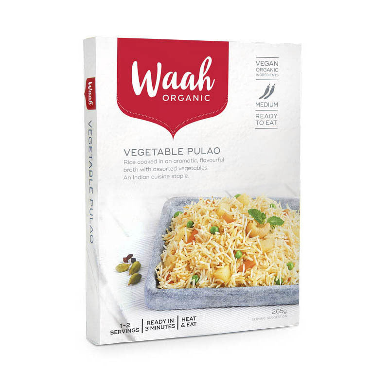 Waah Organics // Ready To Eat Meals