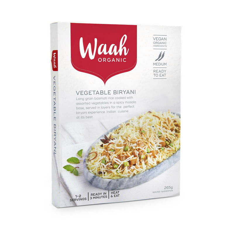 Waah Organics // Ready To Eat Meals