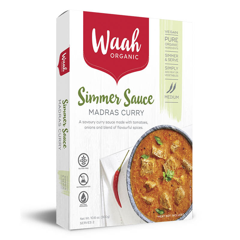 Waah Organics // Simmer Sauces