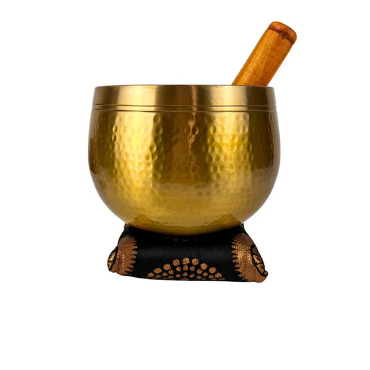 Singing Bowl // Brass Hand Beaten