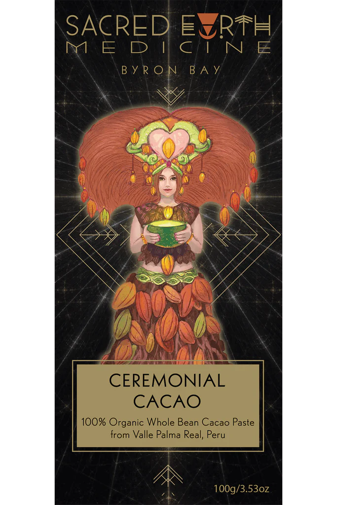 Sacred Earth Medicine Ceremonial Cacao 100g