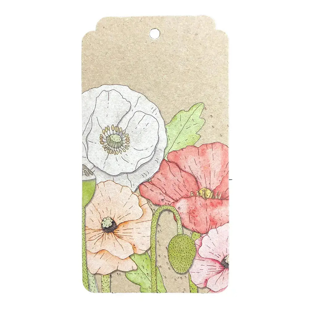 Poppy Gift Tag - 10 Pack