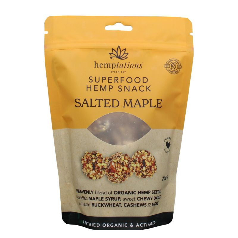 2die4 Activated Organic Hemptations Salted Maple