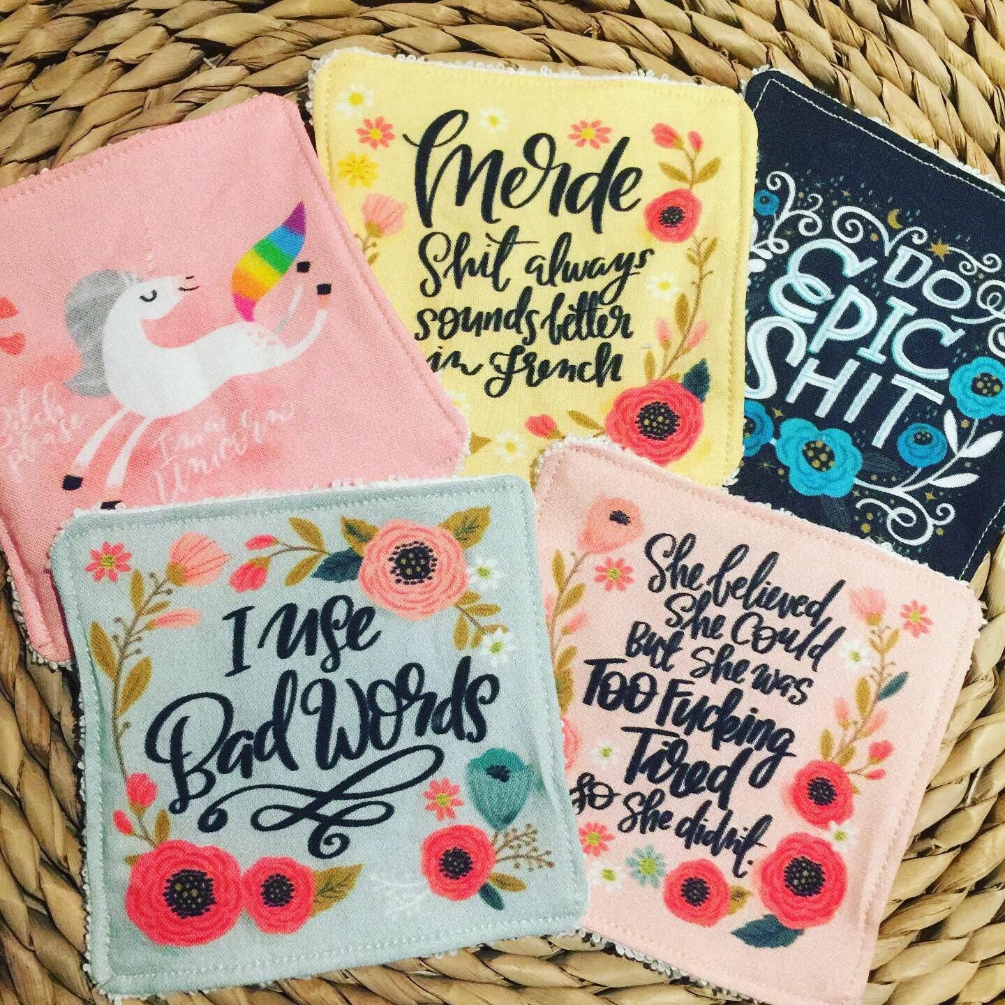 Pretty Profanities // Washable Makeup Wipes