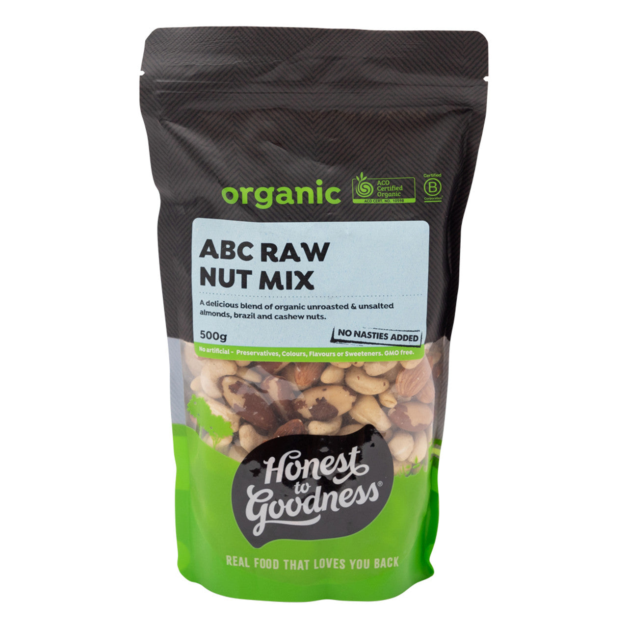 Honest To Goodness Organic ABC Raw Nut Mix