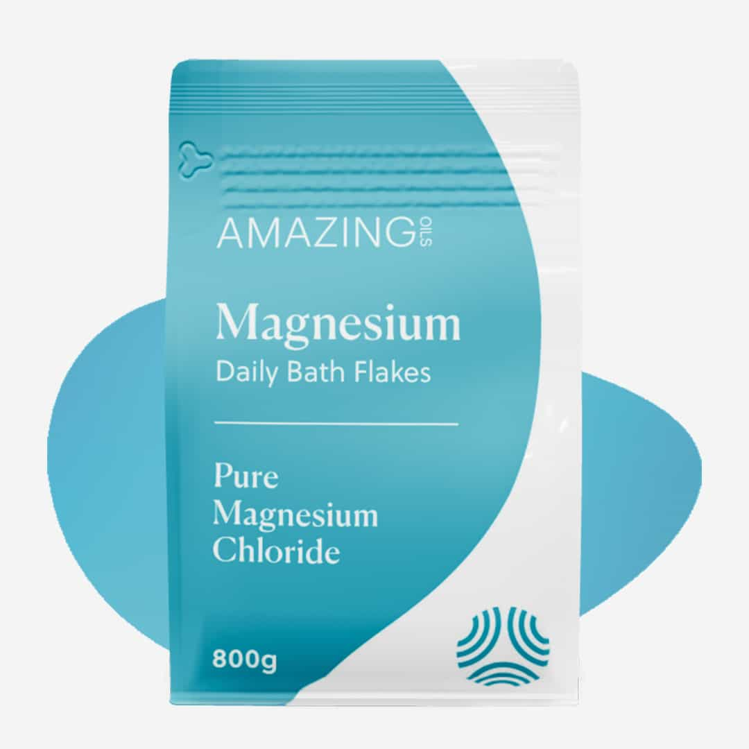 Amazing Oils Magnesium Daily Bath Flakes Pure Magnesium Chloride