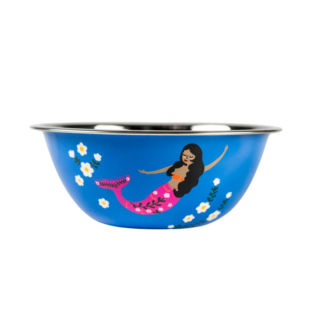 Picnic Folk Mixing Bowl // Mermaid