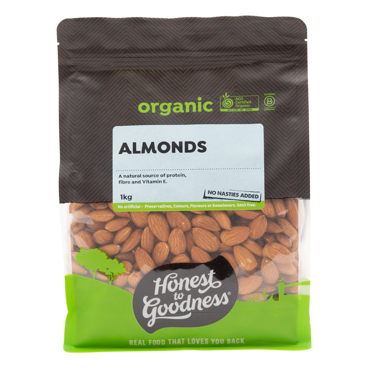 Honest To Goodness Organic Almonds