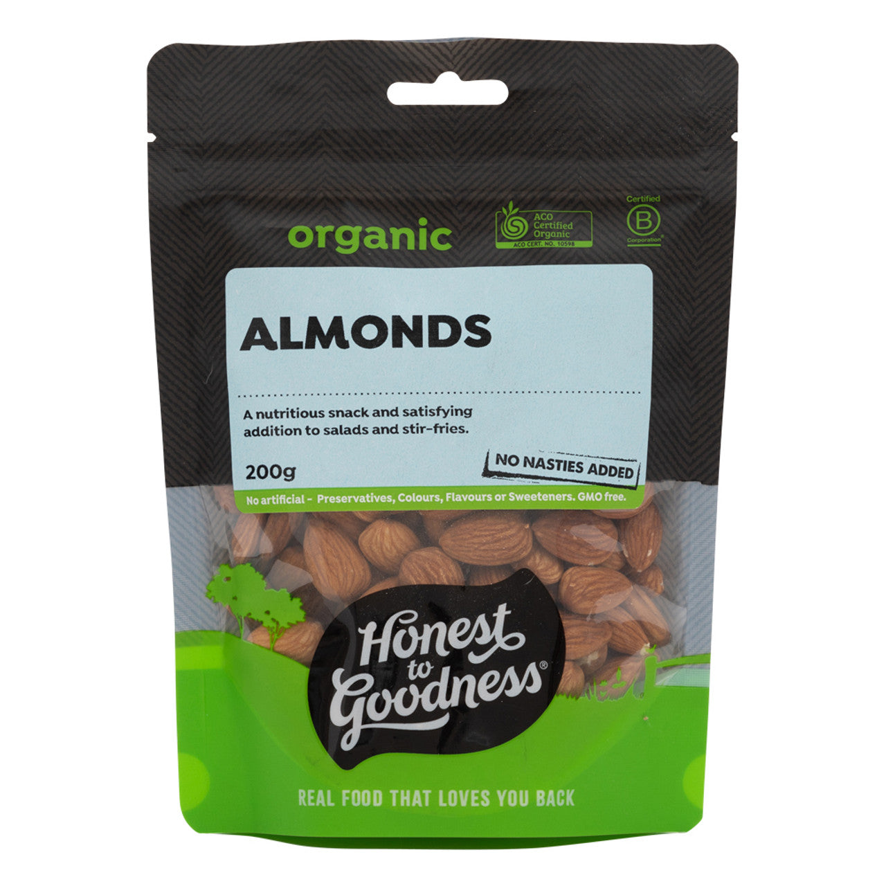 Honest To Goodness Organic Almonds