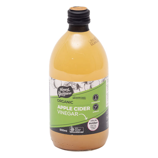 Honest To Goodness Organic Apple Cider Vinegar With The Mother