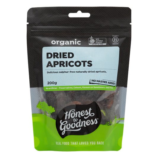 Honest To Goodness Organic Dried Apricots