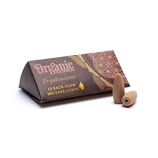 Organic Goodness Incense // Backflow Cones // Frankincense