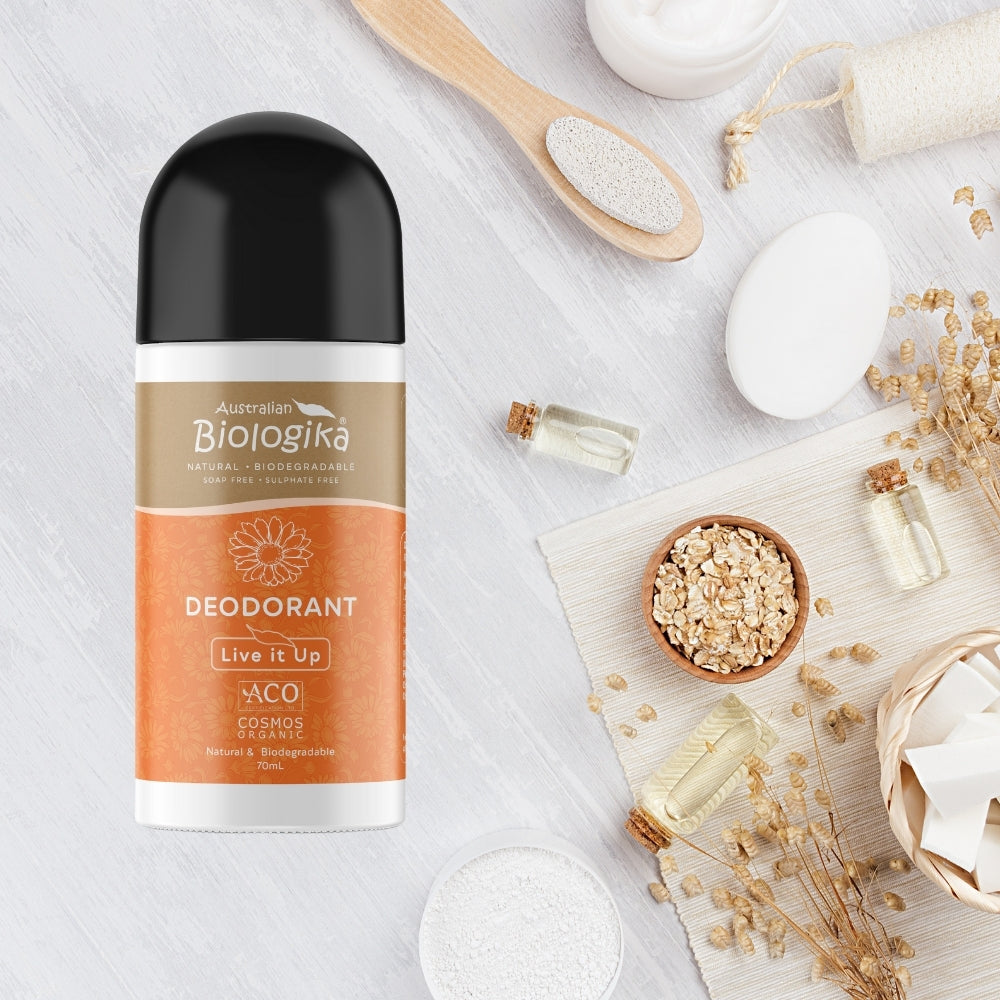 Biologika Organic Roll-On Deodorant Live It Up