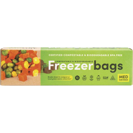 Biotuff Compostable Freezer Bags // Medium