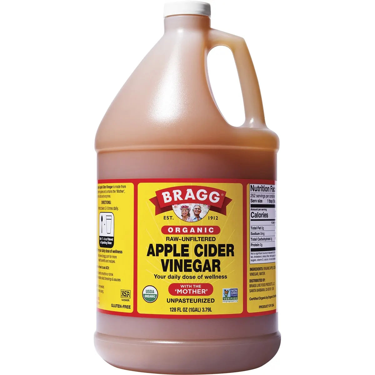 Bragg Apple Cider Vinegar Unfiltered with The Mother