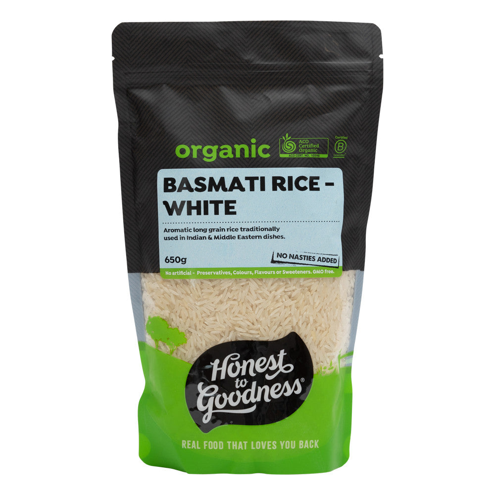 Honest To Goodness Organic White Basmati Rice