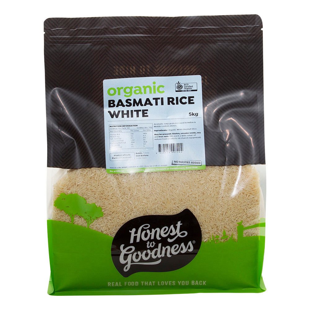 Honest To Goodness Organic White Basmati Rice