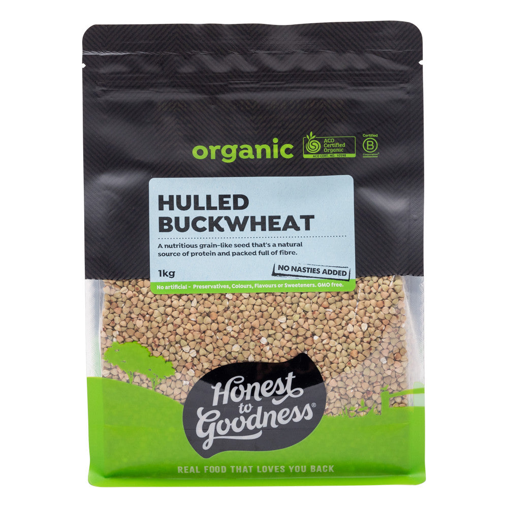 Honest To Goodness Organic Hulled Buckwheat