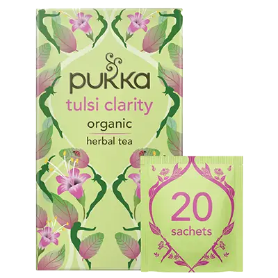 Pukka Tea Bags // Tulsi Clarity